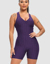 Crisscross Wide Strap Active Romper