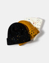 Confetti Rib-Knit Cuff Beanie