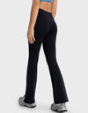 Wide Waistband Bootcut Sports Pants