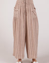 SAGE + FIG Cotton Gauze Wash Stripe Pants