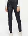 Tied Elastic Waist Skinny Pants