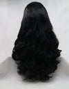 13*3" Lace Front Wigs Synthetic Long Wavy 24" 130% Density