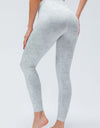 Wide Waistband Slim Fit Active Leggings