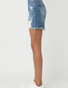 RISEN High Waisted Distressed Denim Shorts