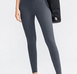 Slim Fit Wide Waistband Long Sports Pants