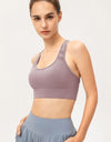 Scoop Neck Long Sports Bra