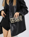 3-Piece Leopard PU Leather Bag Set