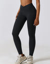 Wide Waistband Active Leggings