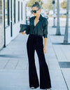 High Waist Flare Pants