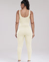 Wide Strap Sleeveless Active Jumpsuit