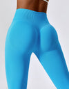 Slim Fit Wide Waistband Sports Leggings