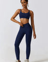 Sports Bra and Leggings Set