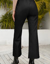 Drawstring Wide Leg Long Pants