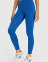 High Waist Ankle-Length Yoga Leggings