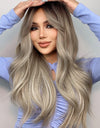 Full Machine Long Wave Wigs 26''