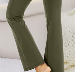 Pocketed High Waist Active Pants