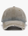 Distressed Washed Adjustable Baseball Cap