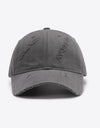 Distressed Adjustable Baseball Cap