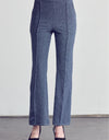 Jade By Jane Full Size Center Seam Straight Leg Pants in Denim