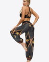 Exotic Style Printed Ruched Pants