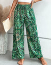 Printed Wide Leg Pants