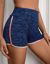 Heathered Wide Waistband Shorts