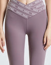 Wide Waistband Sports Pants