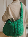 Large Quilted Shoulder Bag