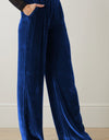 Loose Fit High Waist Long Pants with Pockets