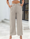 Pocketed High Waist Pants