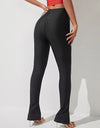 High Waist Slit Skinny Pants