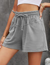 Full Size Drawstring Shorts with Pockets