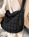 Large Quilted Shoulder Bag