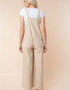 White Birch Sleeveless Wide Leg Jumpsuit