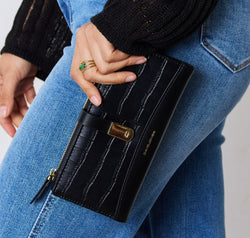 David Jones Texture PU Leather Wallet