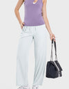 Drawstring Pocketed Active Pants