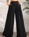 High Waist Wide Leg Pants