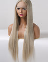 13*2" Lace Front Wigs Synthetic Long Straight 27" 150% Density