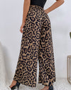 Printed Wide Leg Long Pants