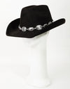 Fame Metal Trim Cowboy Hat