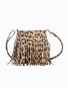 Adored PU Leather Crossbody Bag with Fringe