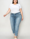 Judy Blue Full Size Cuffed Hem Slim Jeans