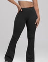 Ruched High Waist Bootcut Active Pants