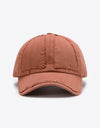 Distressed Adjustable Baseball Cap