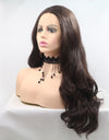 13*3" Lace Front Wigs Synthetic Long Wavy 24" 130% Density