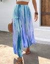 Striped High Waist Wide Leg Pants