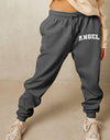 Simply Love Simply Love Full Size Drawstring Angel Graphic Long Sweatpants