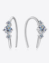 Moissanite 925 Sterling Silver Earrings