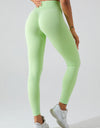 High Waist Wide Waistband Active Leggings