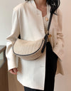 Straw Weave Adjustable Strap Shoulder Bag